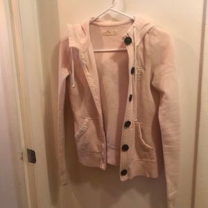 pink button up jacket